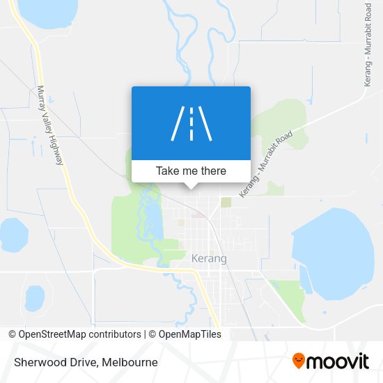 Sherwood Drive map