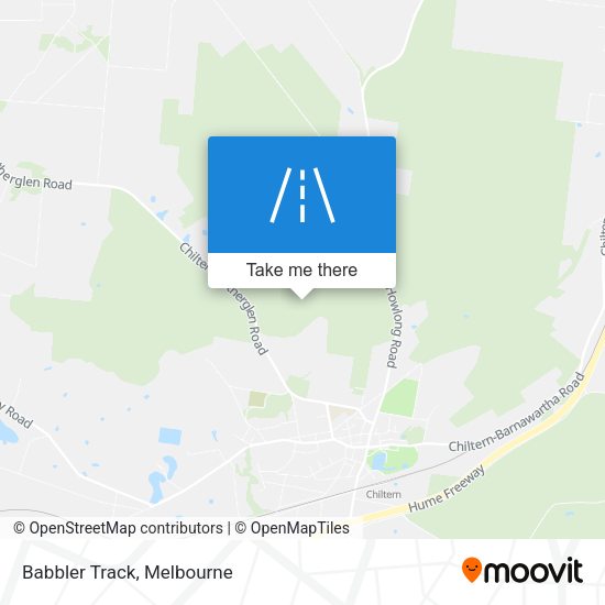 Babbler Track map