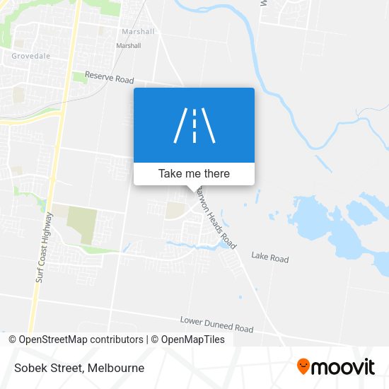 Sobek Street map