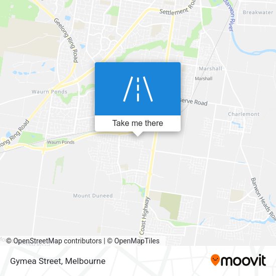 Gymea Street map