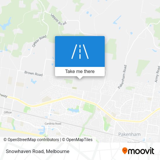 Snowhaven Road map