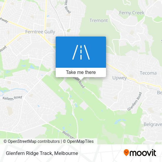 Glenfern Ridge Track map