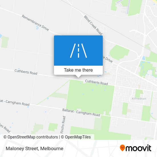 Maloney Street map