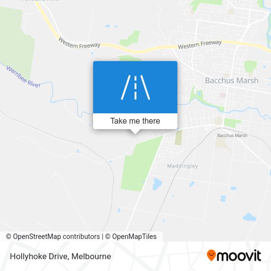 Hollyhoke Drive map