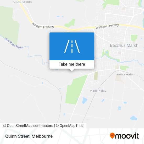 Quinn Street map