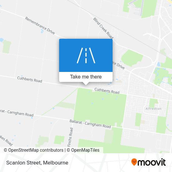 Scanlon Street map