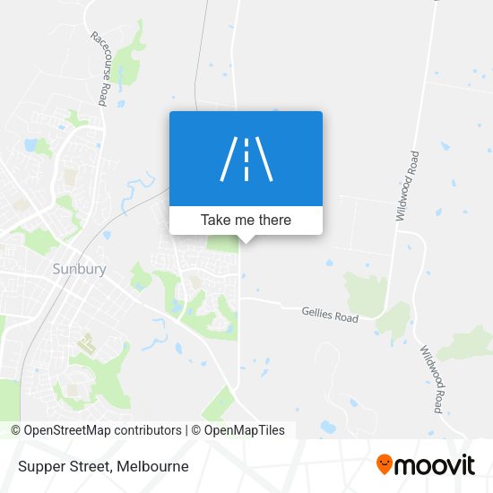 Supper Street map