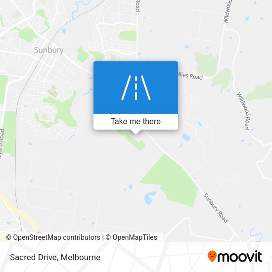 Sacred Drive map
