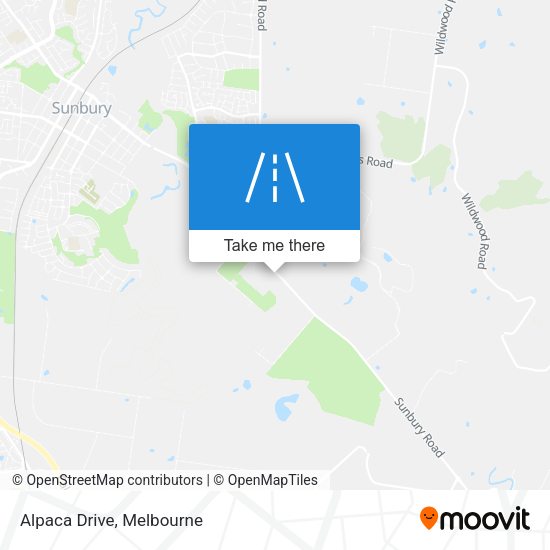 Alpaca Drive map