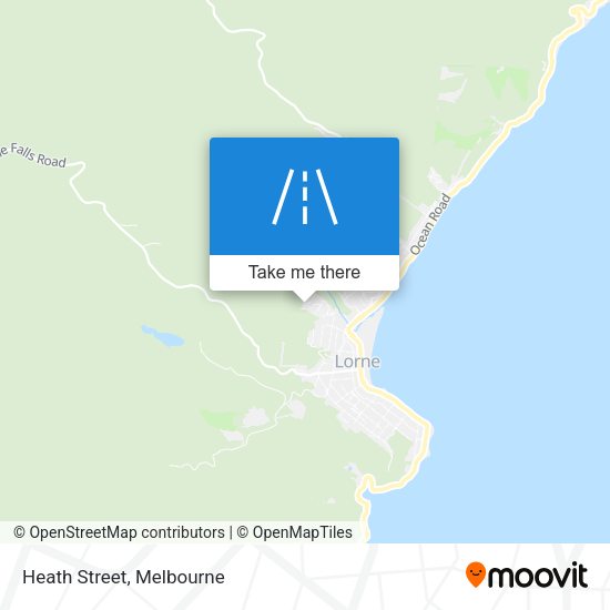 Heath Street map