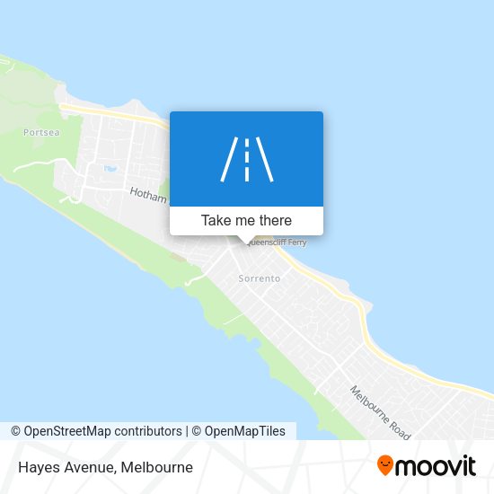 Hayes Avenue map