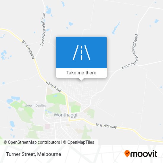 Turner Street map