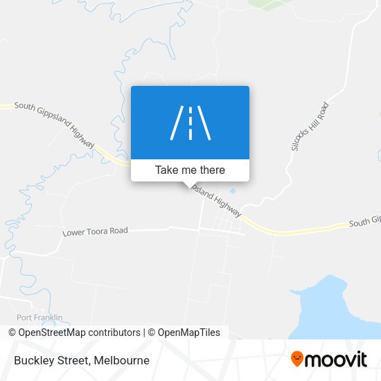 Buckley Street map
