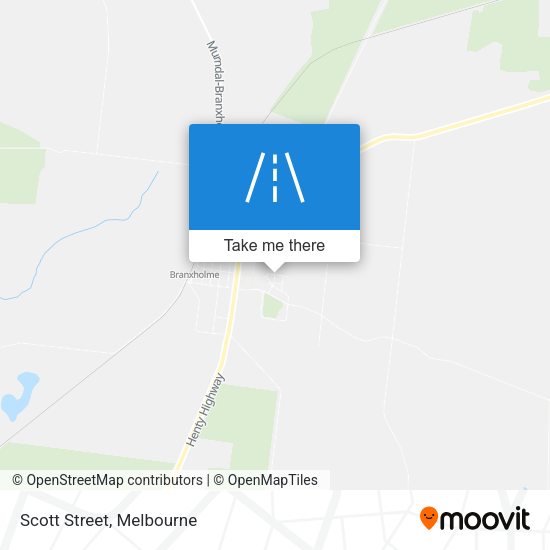 Scott Street map