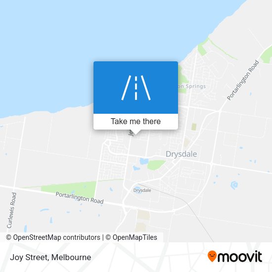 Joy Street map
