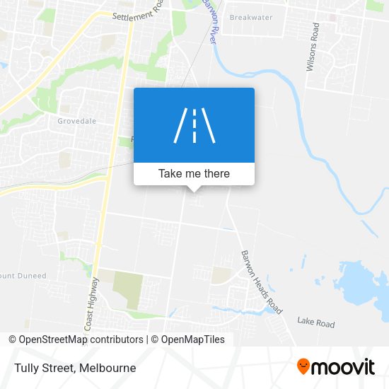 Tully Street map