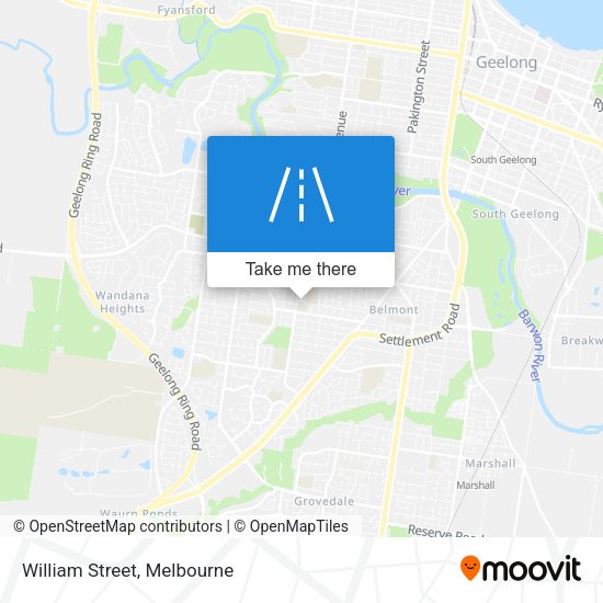 William Street map