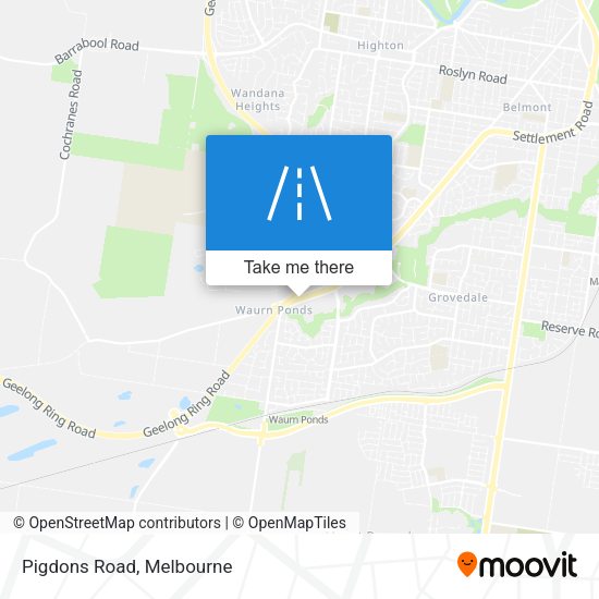 Pigdons Road map