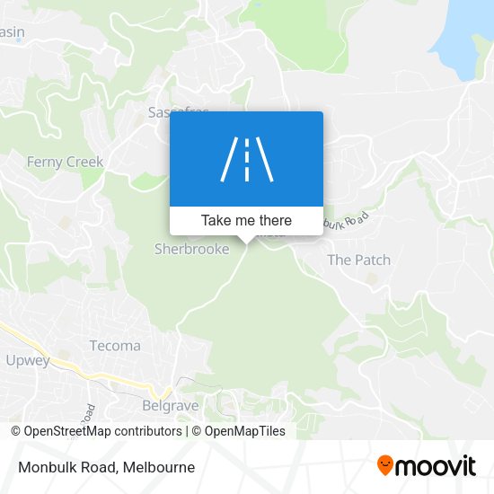 Monbulk Road map