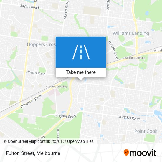 Fulton Street map