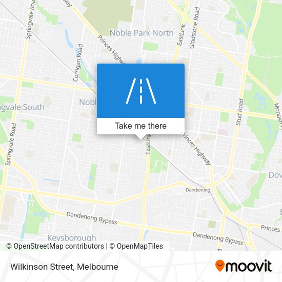 Wilkinson Street map
