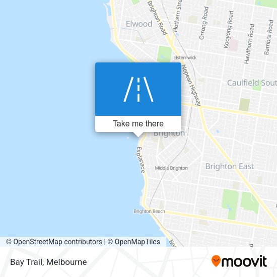 Bay Trail map