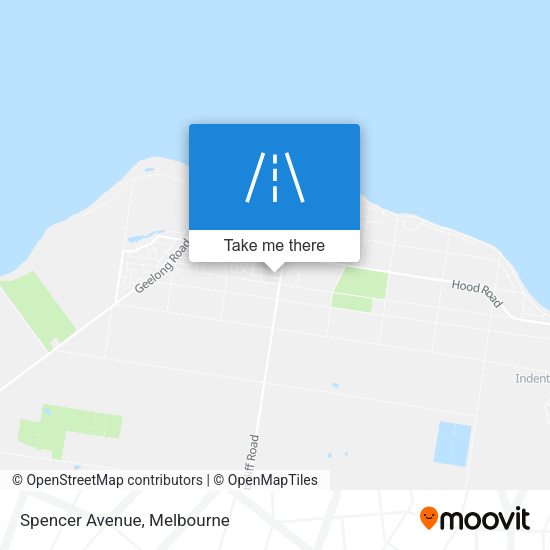 Spencer Avenue map