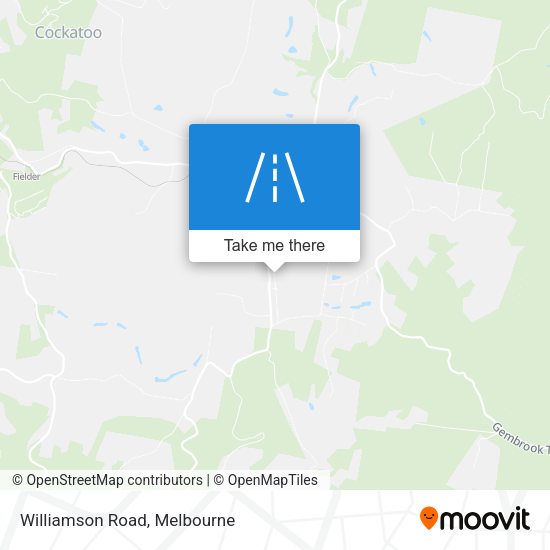 Williamson Road map