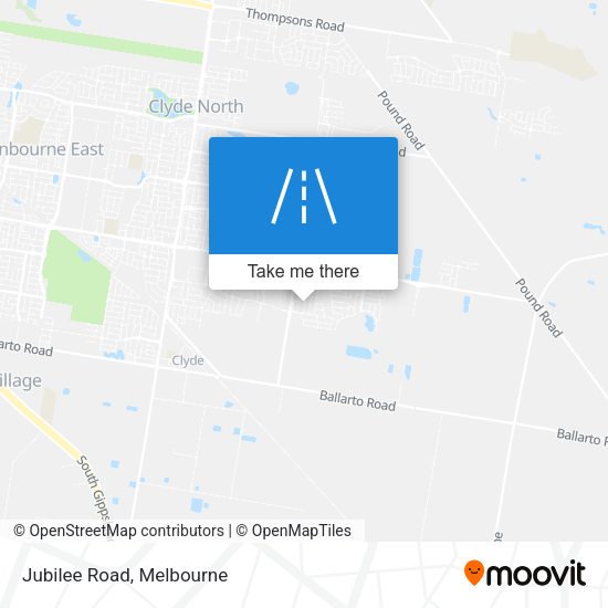 Jubilee Road map