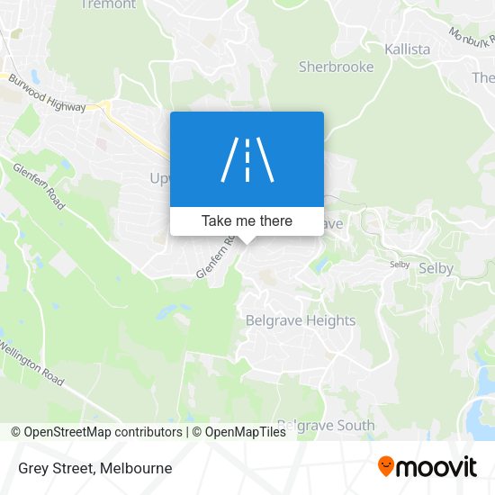 Grey Street map