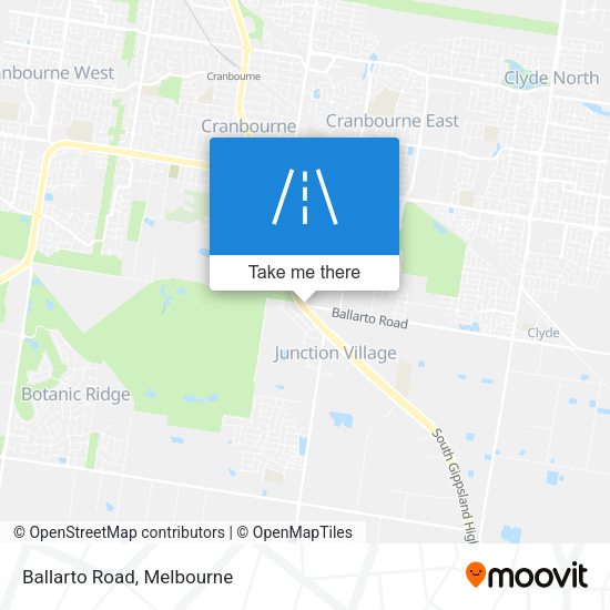Ballarto Road map