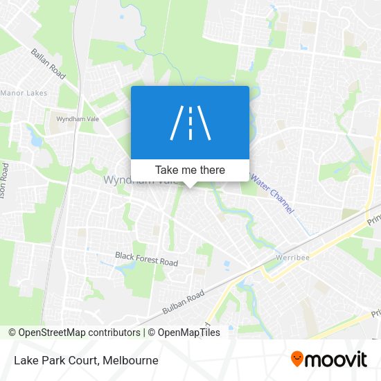 Lake Park Court map
