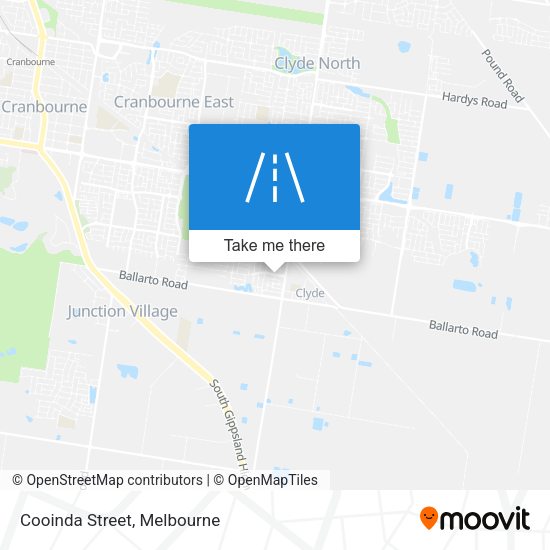Cooinda Street map
