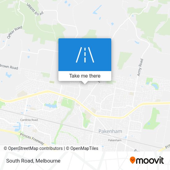 South Road map