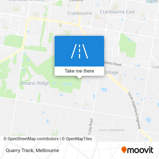 Quarry Track map