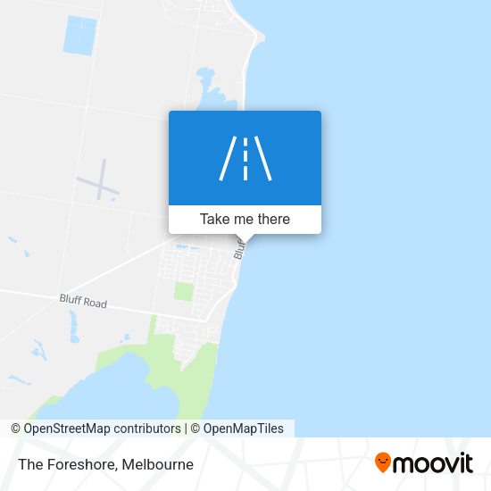 The Foreshore map
