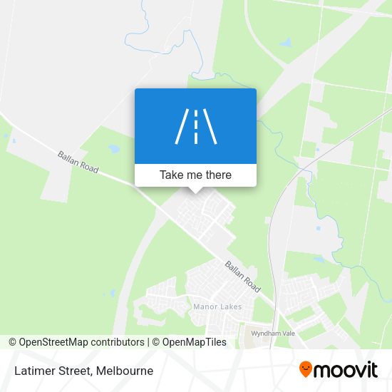 Latimer Street map