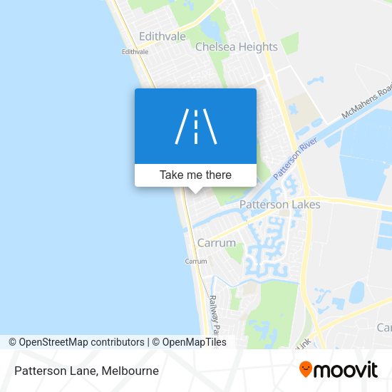 Patterson Lane map