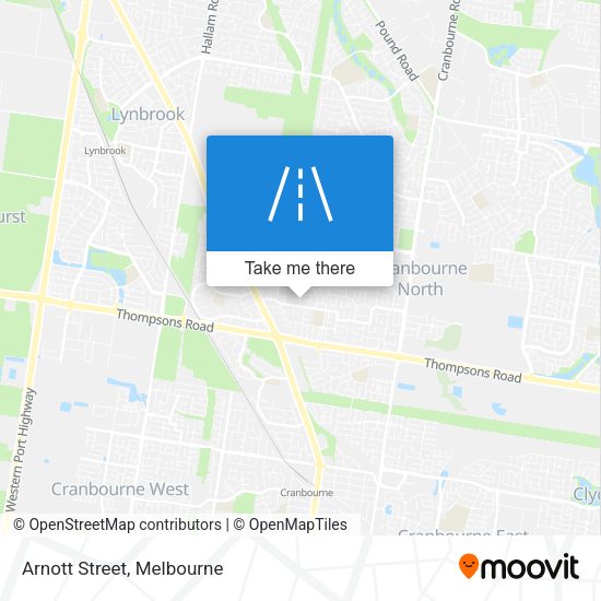Arnott Street map
