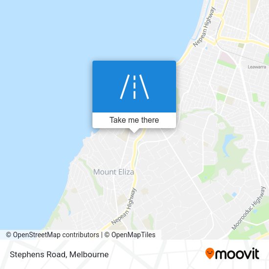 Stephens Road map