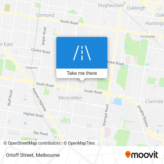 Orloff Street map