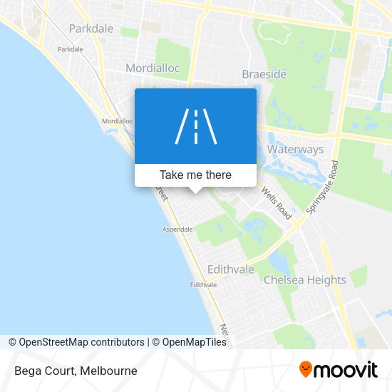 Bega Court map