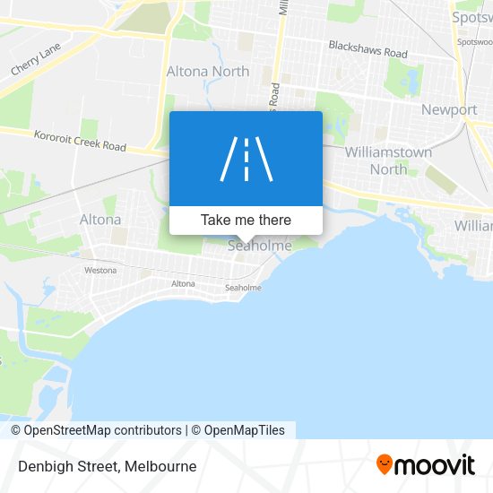 Denbigh Street map