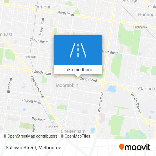 Sullivan Street map