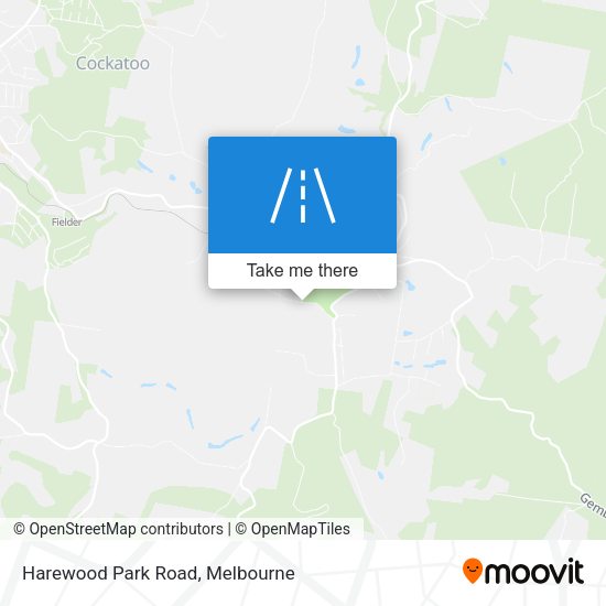 Harewood Park Road map