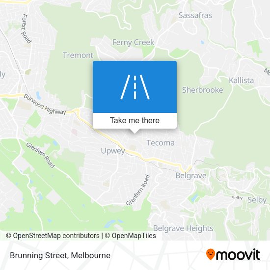 Brunning Street map