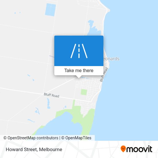 Howard Street map