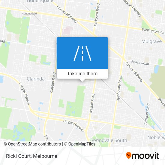 Ricki Court map