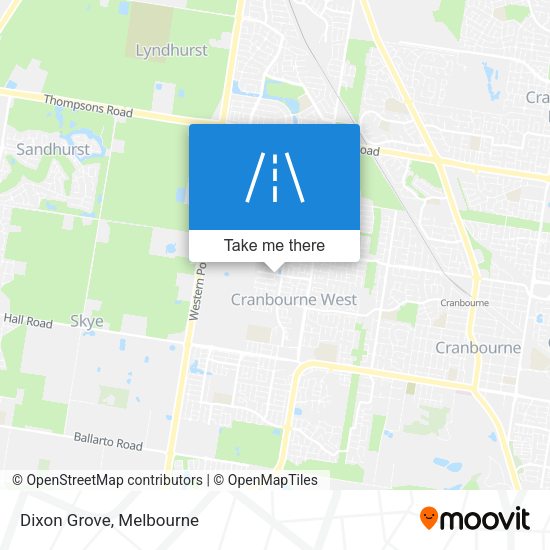 Dixon Grove map