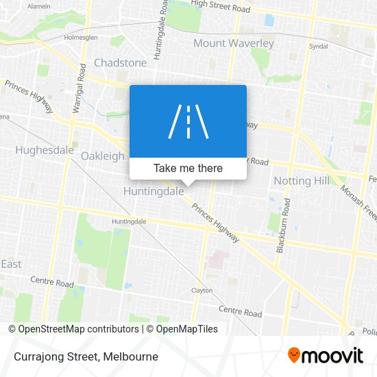 Currajong Street map
